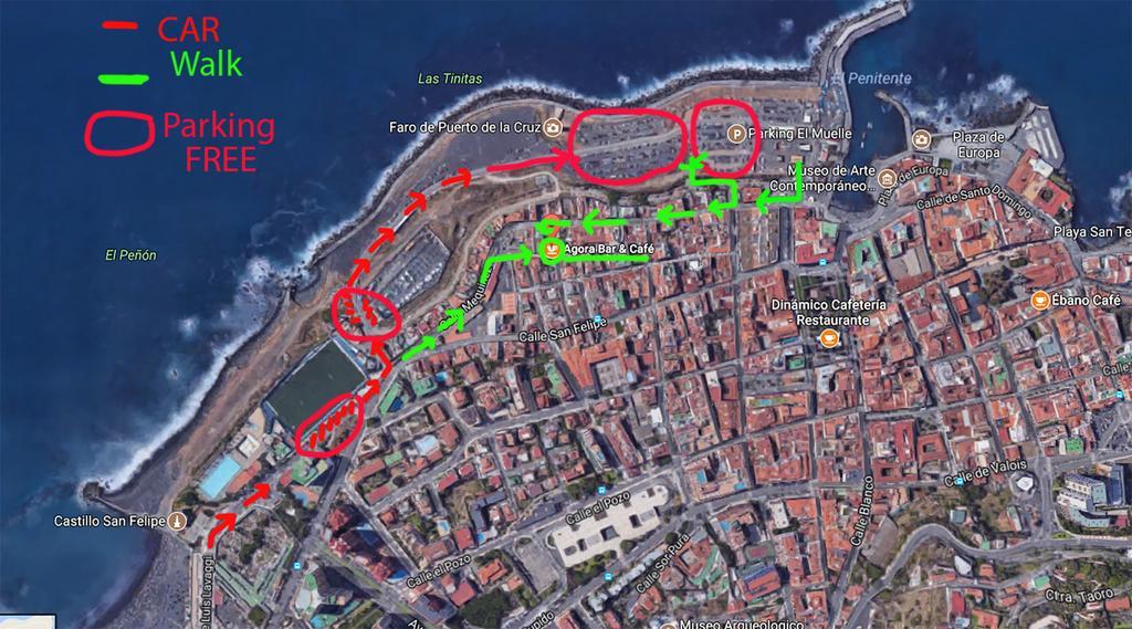 Agora - Spacious apartment 2 bedrooms- 2 bathrooms Puerto de la Cruz  Exterior foto